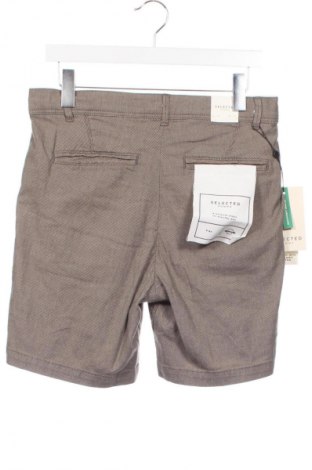 Pantaloni scurți de bărbați Selected Homme, Mărime S, Culoare Maro, Preț 55,49 Lei