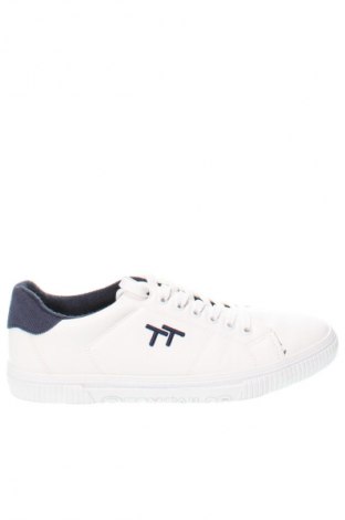 Ανδρικά παπούτσια Tom Tailor, Μέγεθος 43, Χρώμα Λευκό, Τιμή 29,99 €