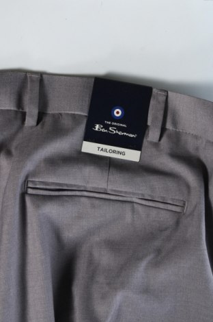 Herrenhose Ben Sherman, Größe L, Farbe Grau, Preis € 21,99