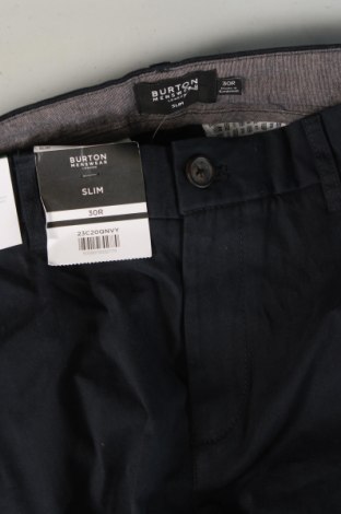 Herrenhose Burton of London, Größe XS, Farbe Blau, Preis 13,99 €