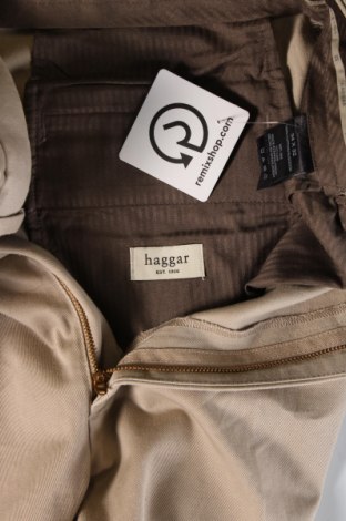 Herrenhose Haggar, Größe L, Farbe Beige, Preis € 6,99