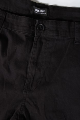 Pantaloni de bărbați Only & Sons, Mărime L, Culoare Negru, Preț 86,49 Lei