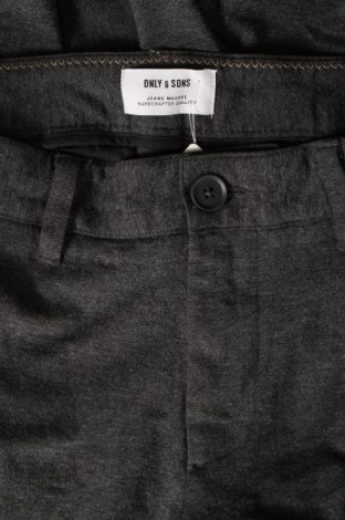 Herrenhose Only & Sons, Größe M, Farbe Grau, Preis € 6,29