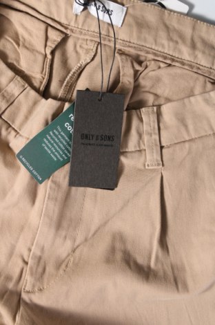 Herrenhose Only & Sons, Größe M, Farbe Beige, Preis € 10,99