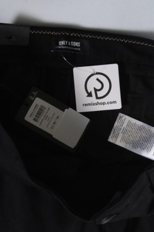 Herrenhose Only & Sons, Größe M, Farbe Schwarz, Preis 6,99 €