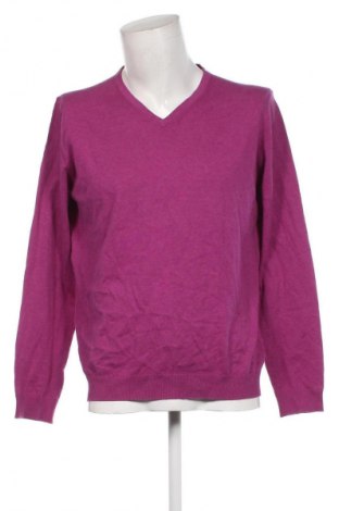 Herrenpullover Basefield, Größe L, Farbe Lila, Preis 10,99 €