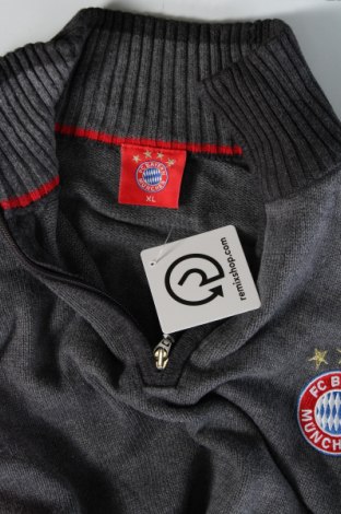 Herrenpullover Bayern Munchen, Größe XL, Farbe Grau, Preis 10,99 €