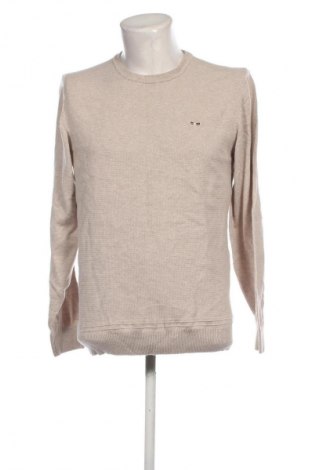 Herrenpullover Bison, Größe L, Farbe Beige, Preis € 10,99