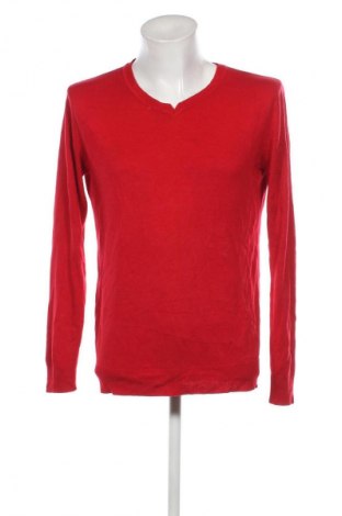 Herrenpullover CedarWood State, Größe M, Farbe Rot, Preis 3,49 €