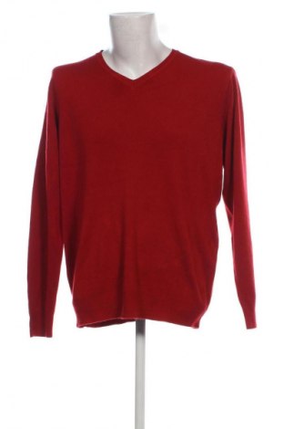 Herrenpullover George, Größe XL, Farbe Rot, Preis 9,49 €