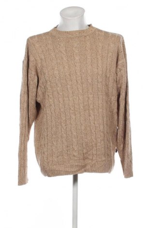 Herrenpullover Globe Trotter, Größe XXL, Farbe Beige, Preis 9,49 €