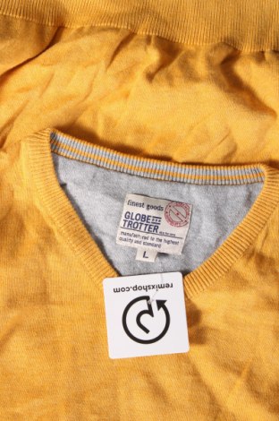 Herrenpullover Globe Trotter, Größe L, Farbe Orange, Preis € 9,29