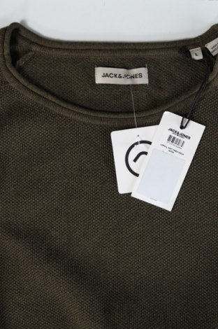 Herrenpullover Jack & Jones, Größe L, Farbe Grün, Preis 20,99 €