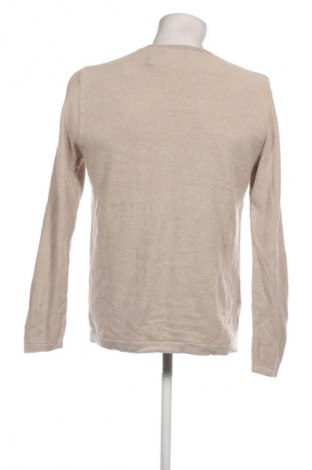 Herrenpullover Jack & Jones, Größe L, Farbe Beige, Preis 12,99 €