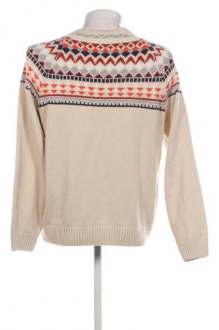 Herrenpullover John Baner, Größe L, Farbe Beige, Preis 9,29 €