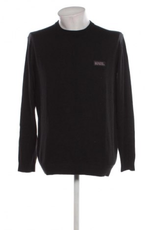 Herrenpullover Karl Lagerfeld, Größe L, Farbe Schwarz, Preis 65,99 €