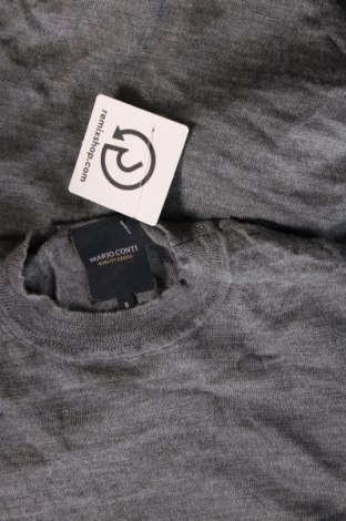 Herrenpullover Mario Conti, Größe S, Farbe Grau, Preis € 8,99