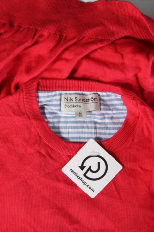 Herrenpullover Nils Sundstrom, Größe M, Farbe Rot, Preis € 8,49