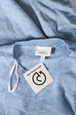 Herrenpullover ONLY Carmakoma, Größe L, Farbe Blau, Preis 7,99 €