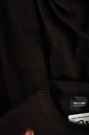 Herrenpullover Only & Sons, Größe M, Farbe Schwarz, Preis 9,79 €