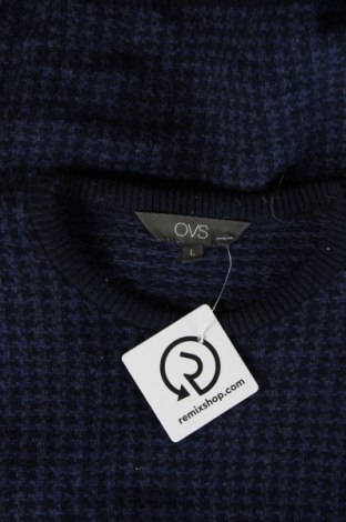 Herrenpullover Oviesse, Größe L, Farbe Blau, Preis 9,29 €