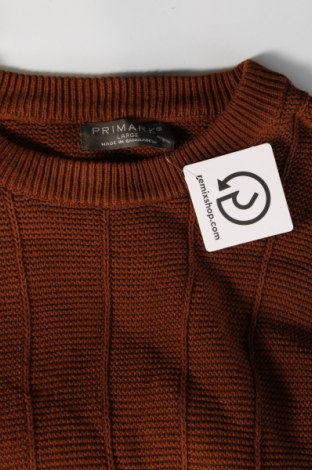 Męski sweter Primark, Rozmiar L, Kolor Brązowy, Cena 25,99 zł