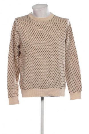 Herrenpullover Produkt by Jack & Jones, Größe L, Farbe Beige, Preis 10,99 €