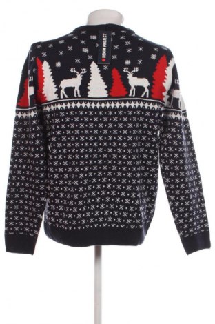 Męski sweter Project, Rozmiar L, Kolor Niebieski, Cena 49,99 zł