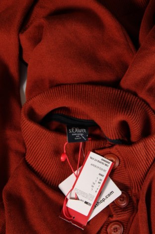 Herrenpullover S.Oliver, Größe L, Farbe Orange, Preis 16,29 €