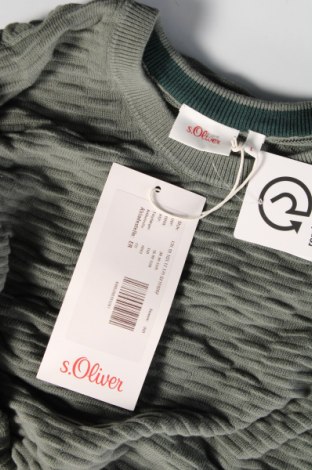 Męski sweter S.Oliver, Rozmiar L, Kolor Zielony, Cena 92,99 zł