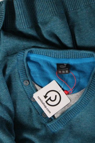 Herrenpullover S.Oliver, Größe S, Farbe Blau, Preis € 13,99