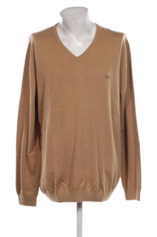 Herrenpullover S.Oliver, Größe 3XL, Farbe Beige, Preis 18,49 €