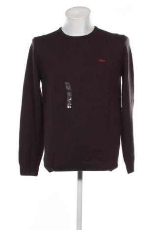 Herrenpullover S.Oliver, Größe L, Farbe Braun, Preis 39,69 €