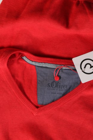 Herrenpullover S.Oliver, Größe 3XL, Farbe Rot, Preis 18,29 €