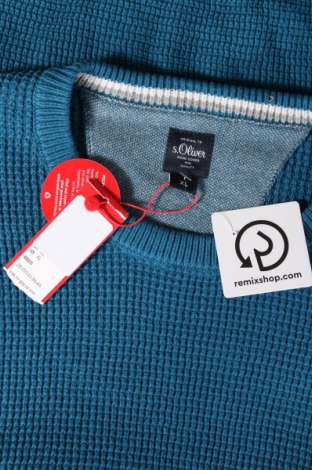 Herrenpullover S.Oliver, Größe XL, Farbe Blau, Preis 16,29 €