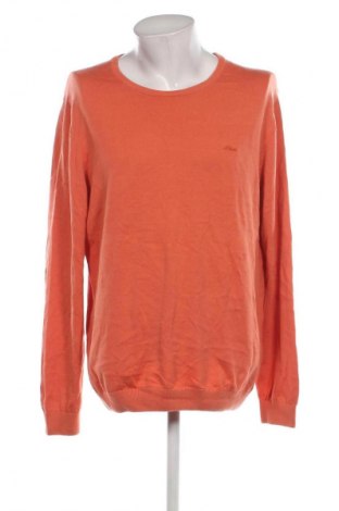 Herrenpullover S.Oliver, Größe XL, Farbe Orange, Preis 9,99 €