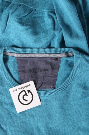 Herrenpullover S.Oliver, Größe L, Farbe Blau, Preis 10,99 €