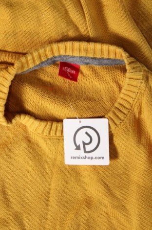 Herrenpullover S.Oliver, Größe L, Farbe Gelb, Preis € 12,29