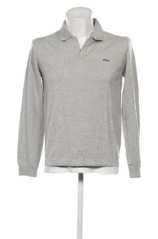 Herrenpullover S.Oliver, Größe M, Farbe Grau, Preis 21,79 €