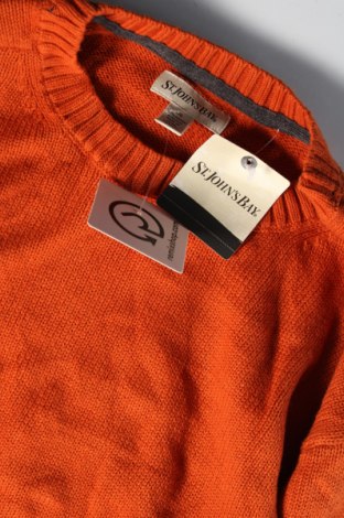 Herrenpullover St. John's Bay, Größe L, Farbe Orange, Preis 14,99 €