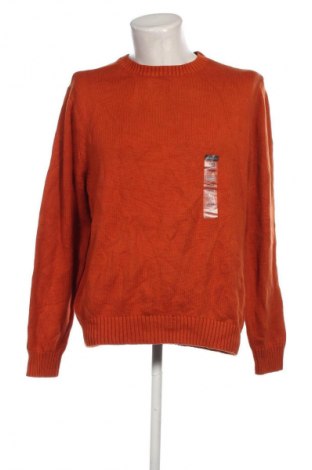 Herrenpullover St. John's Bay, Größe L, Farbe Orange, Preis 14,99 €