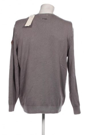 Herrenpullover Tom Tailor, Größe XXL, Farbe Grau, Preis 15,99 €