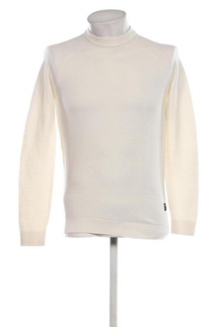 Herrenpullover Tom Tailor, Größe S, Farbe Weiß, Preis 17,99 €