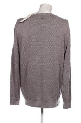 Herrenpullover Tom Tailor, Größe 3XL, Farbe Grau, Preis 15,99 €