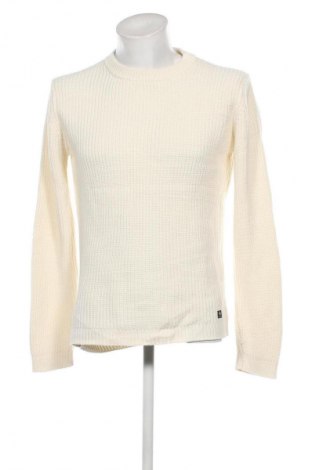 Herrenpullover Tom Tailor, Größe M, Farbe Ecru, Preis 8,99 €