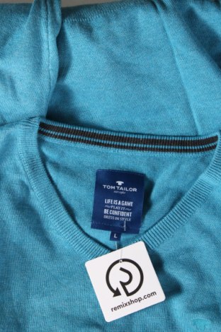 Herrenpullover Tom Tailor, Größe L, Farbe Blau, Preis 10,99 €