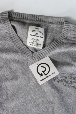 Herrenpullover Tom Tailor, Größe L, Farbe Grau, Preis € 12,29