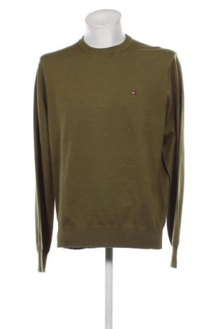 Pulover de bărbați Tommy Hilfiger, Mărime XXL, Culoare Verde, Preț 462,99 Lei