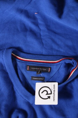 Herrenpullover Tommy Hilfiger, Größe L, Farbe Blau, Preis 40,49 €