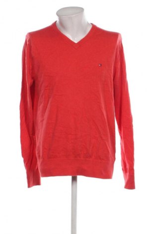 Herrenpullover Tommy Hilfiger, Größe XL, Farbe Rot, Preis 40,49 €